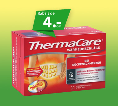 Thermacare ceinture dorsale 2 pièces