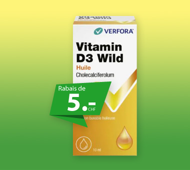 Vitamine D3 Wild huile